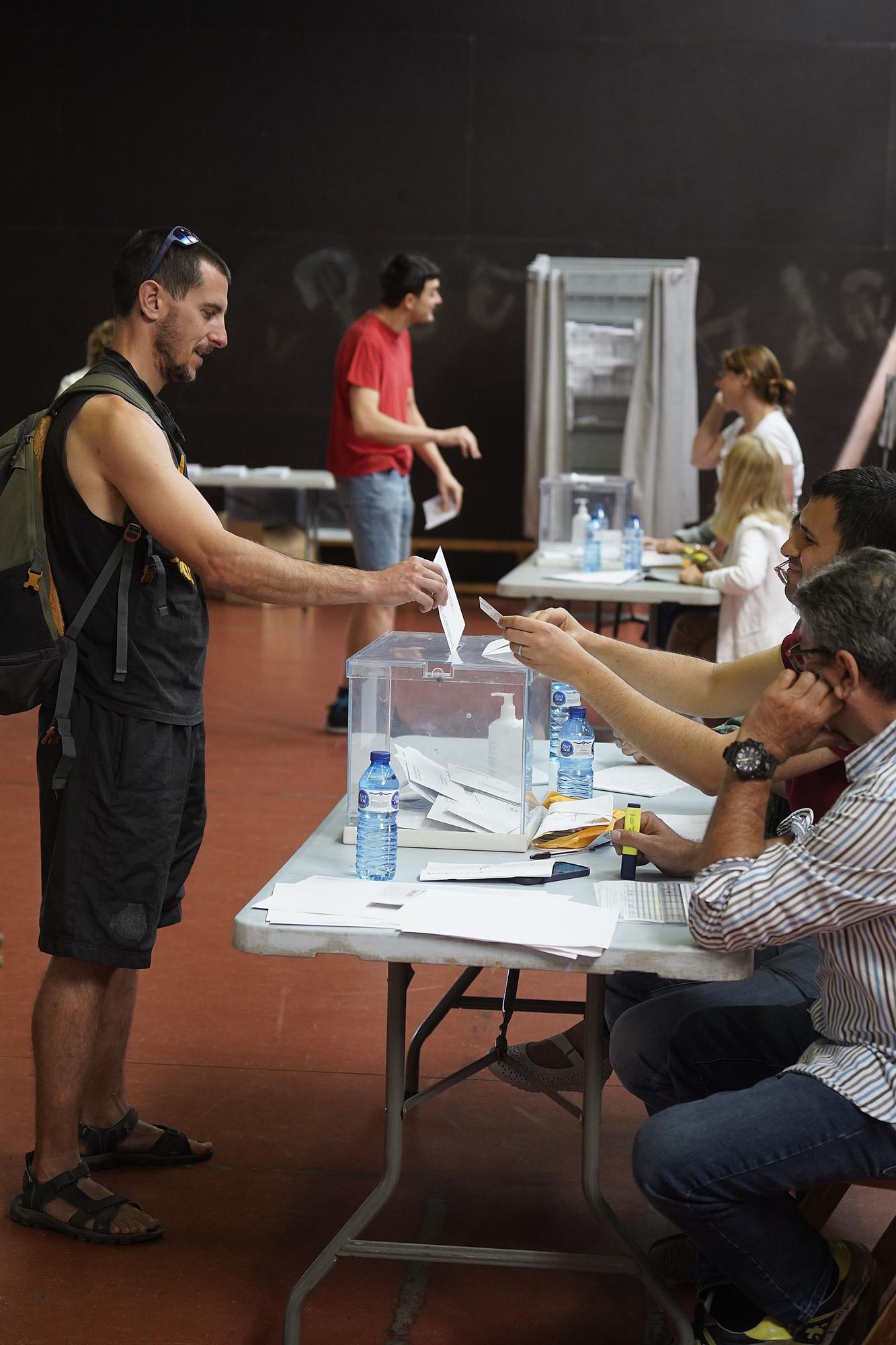 Jornada d'eleccions municipals a Girona