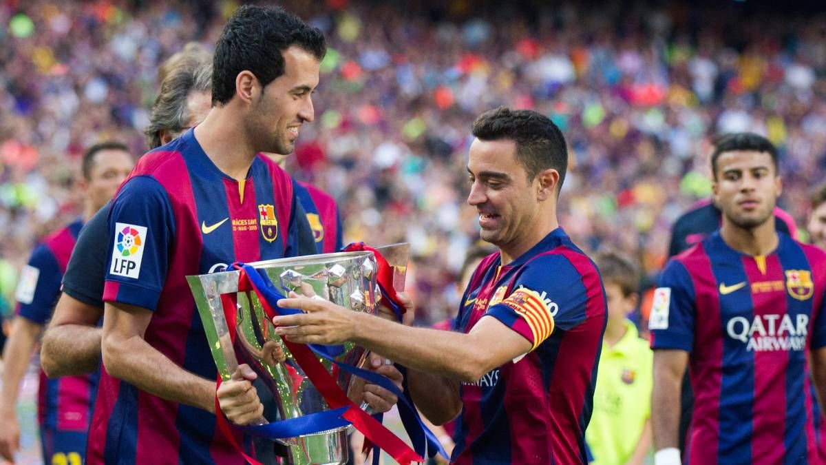 Busquets y Xavi vivieron grandes momentos en el Barça