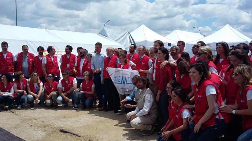 La OMS homologa al equipo médico para emergencias