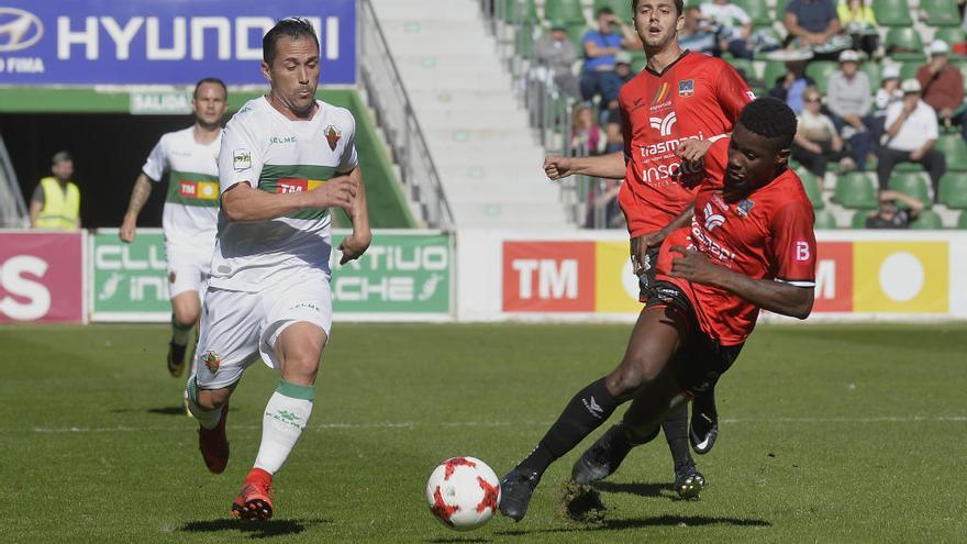 Collantes, durante el partido del pasado domingo frente al Formentera