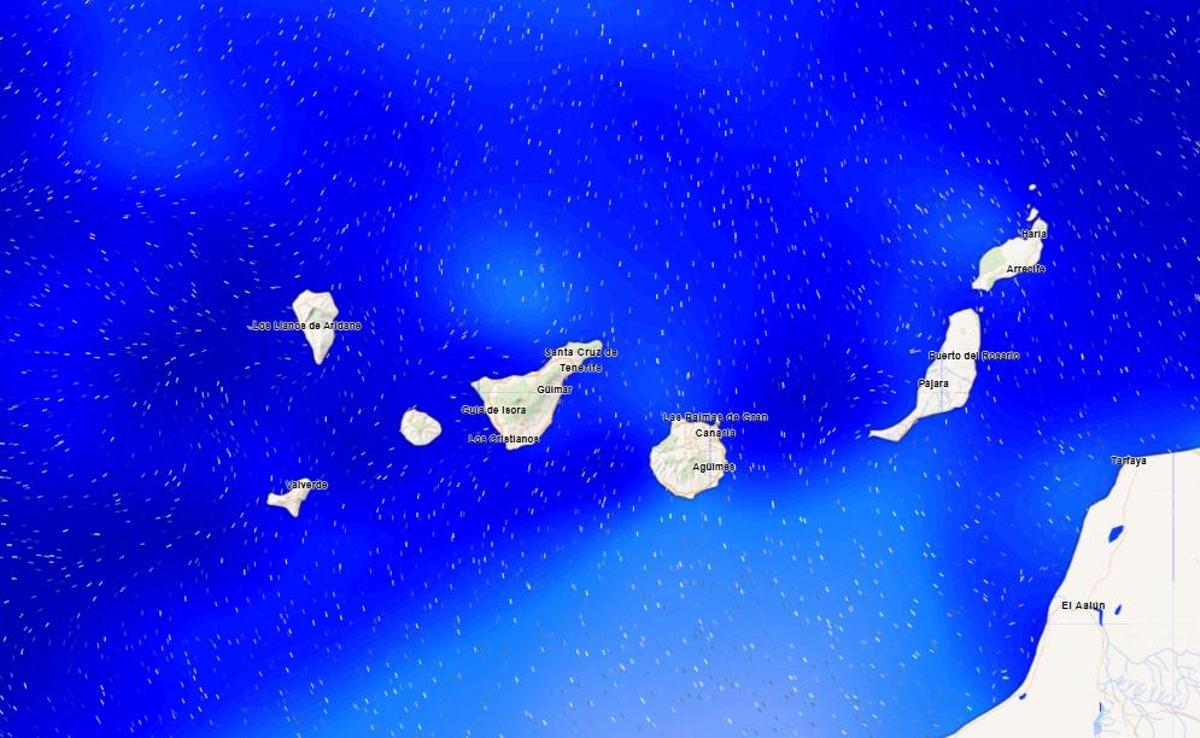 Mapa del tiempo.