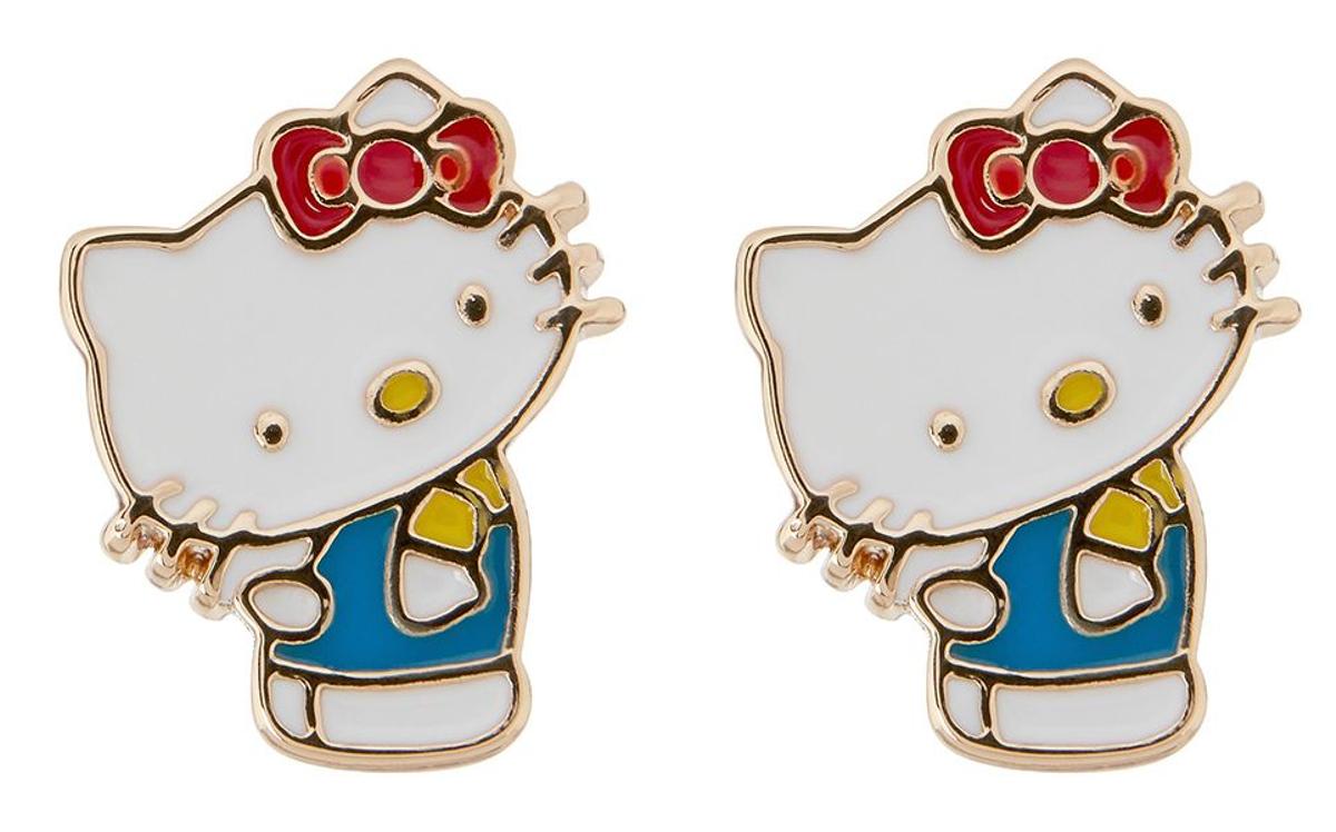 Pendientes figura de Asos x Hello Kitty