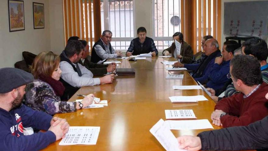 Pleno de la Cámara Agraria Provincial celebrado ayer en Zamora.