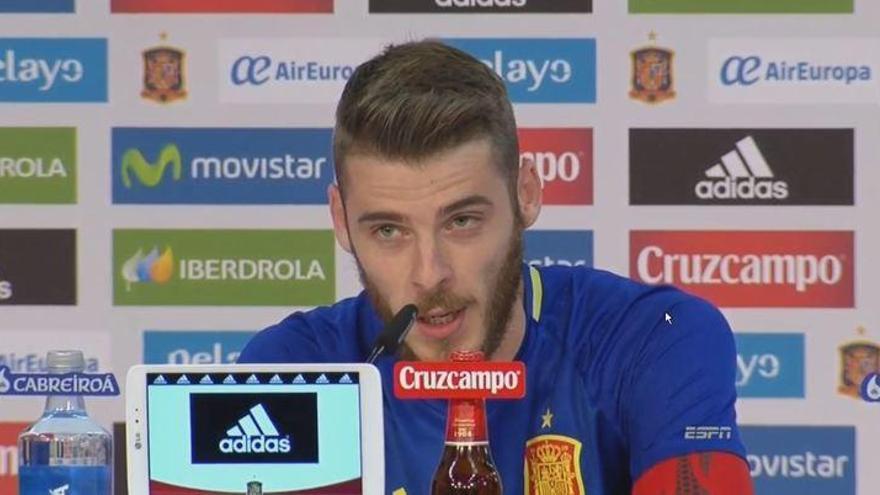 De Gea: &quot;Lo que dicen de mí es mentira y una falsedad&quot;