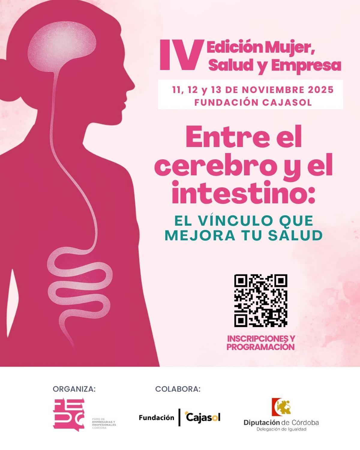 Cartel de las IV jornadas de la salud.