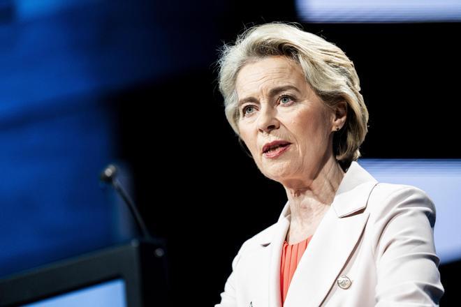 La presidenta de la Comisión Europea, Ursula von der Leyen.