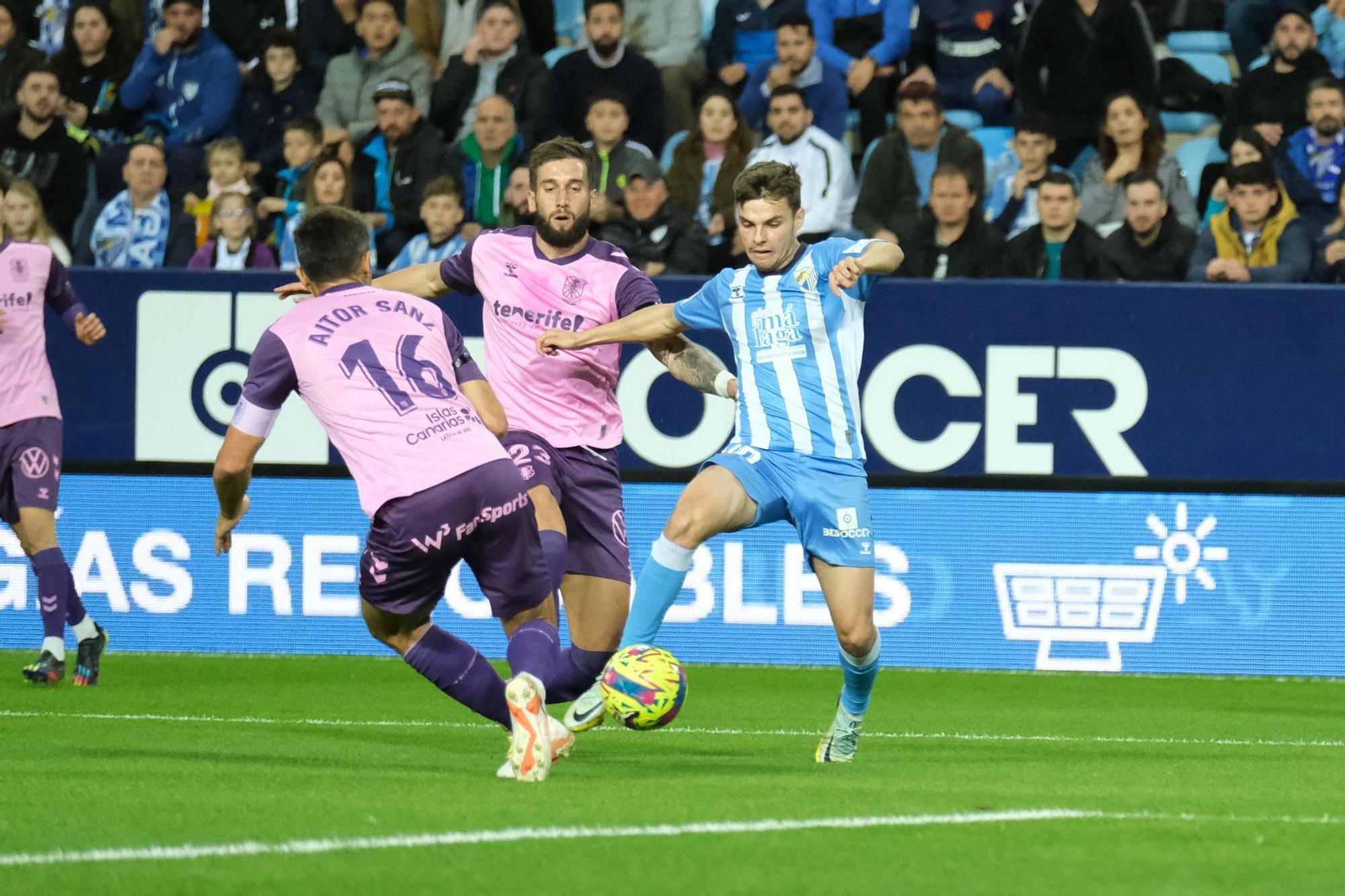 LaLiga SmartBank | Málaga CF - CD Tenerife, en imágenes