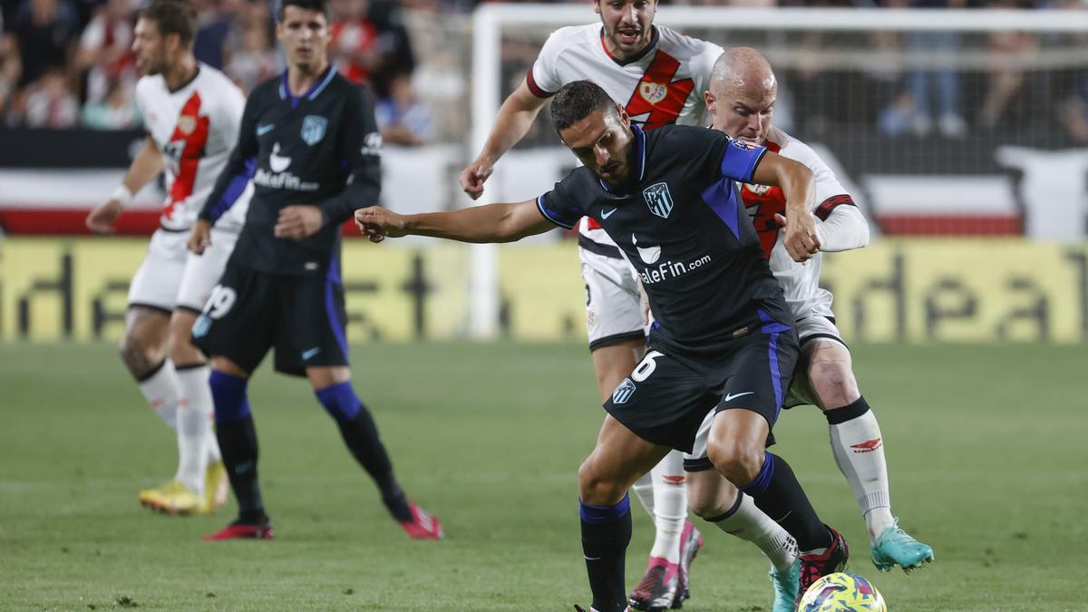 Resumen, goles y highlights del Rayo 1 - 2 Atlético de Madrid de la jornada 28 de LaLiga Santander