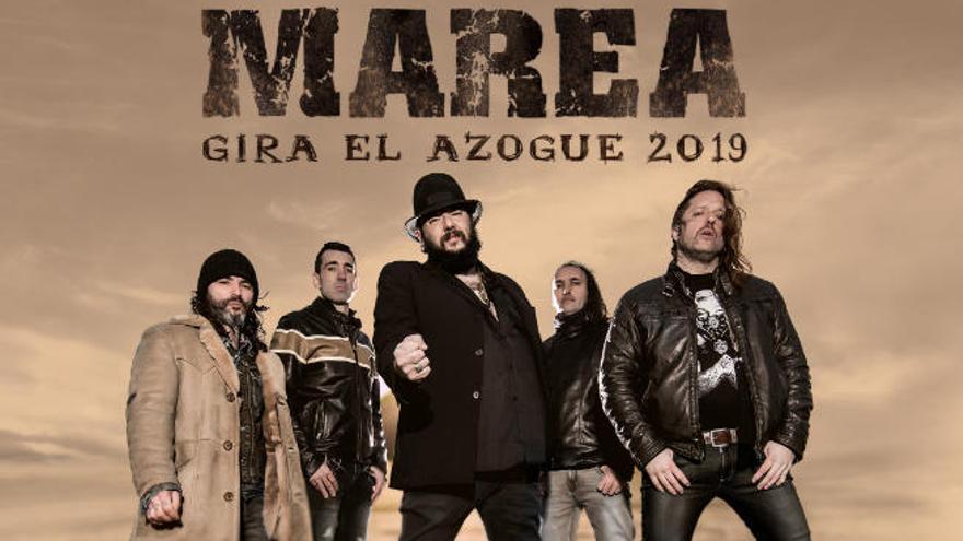 Marea en una imagen promocional de su gira.