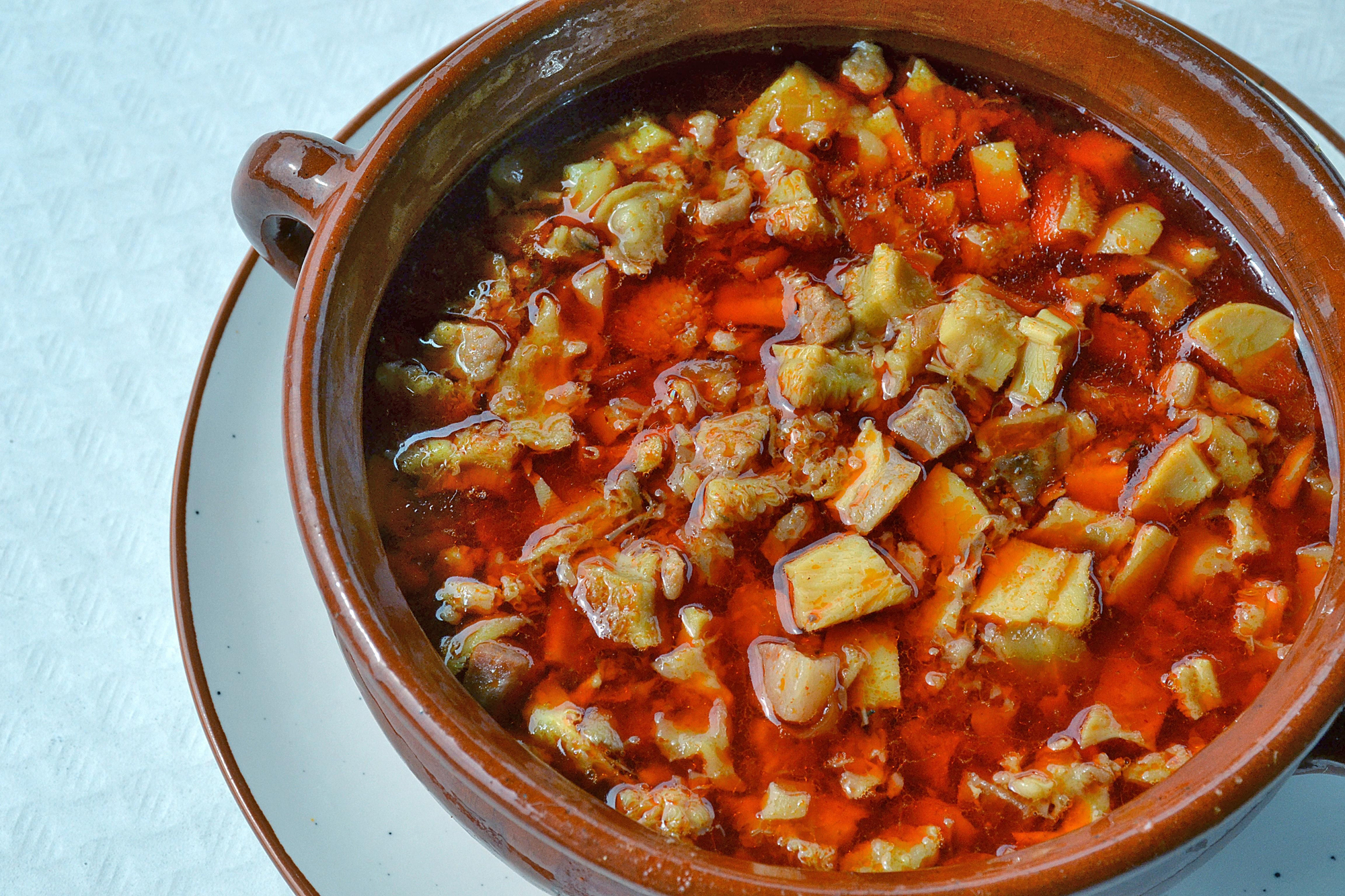 Los callos tienen sobrada fama en La Teyera.