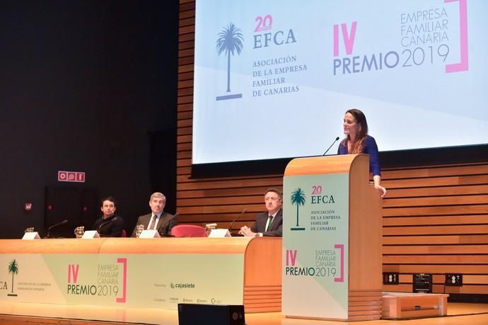 04-04-2019 LAS PALMAS DE GRAN CANARIA. Entrega del Premio Empresa Familiar Canaria a la empresa La Isleña, en el auditorio Alferdo Kraus  | 04/04/2019 | Fotógrafo: Andrés Cruz