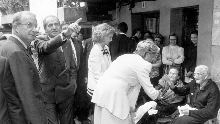 Los reyes de Bélgica, en Cáceres