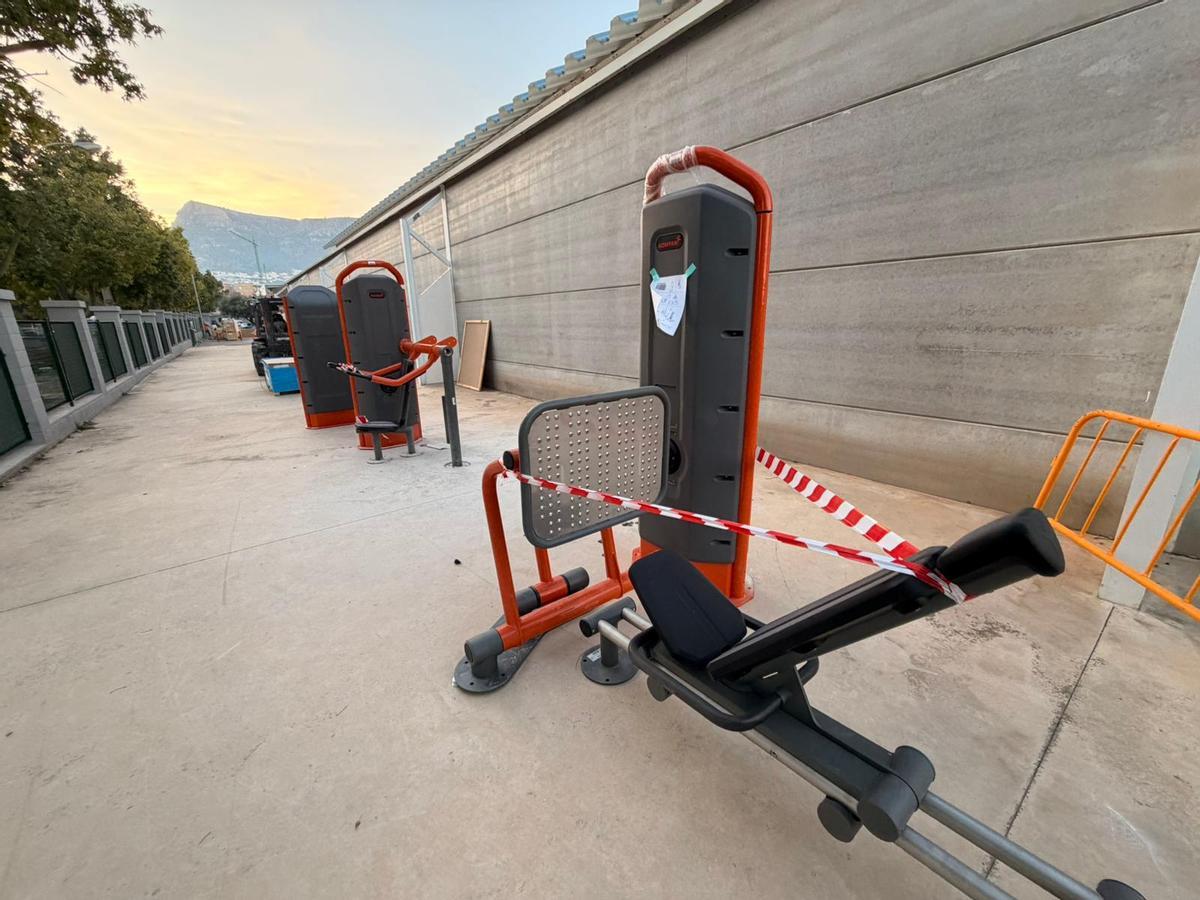 Ya se están instalando las máquinas