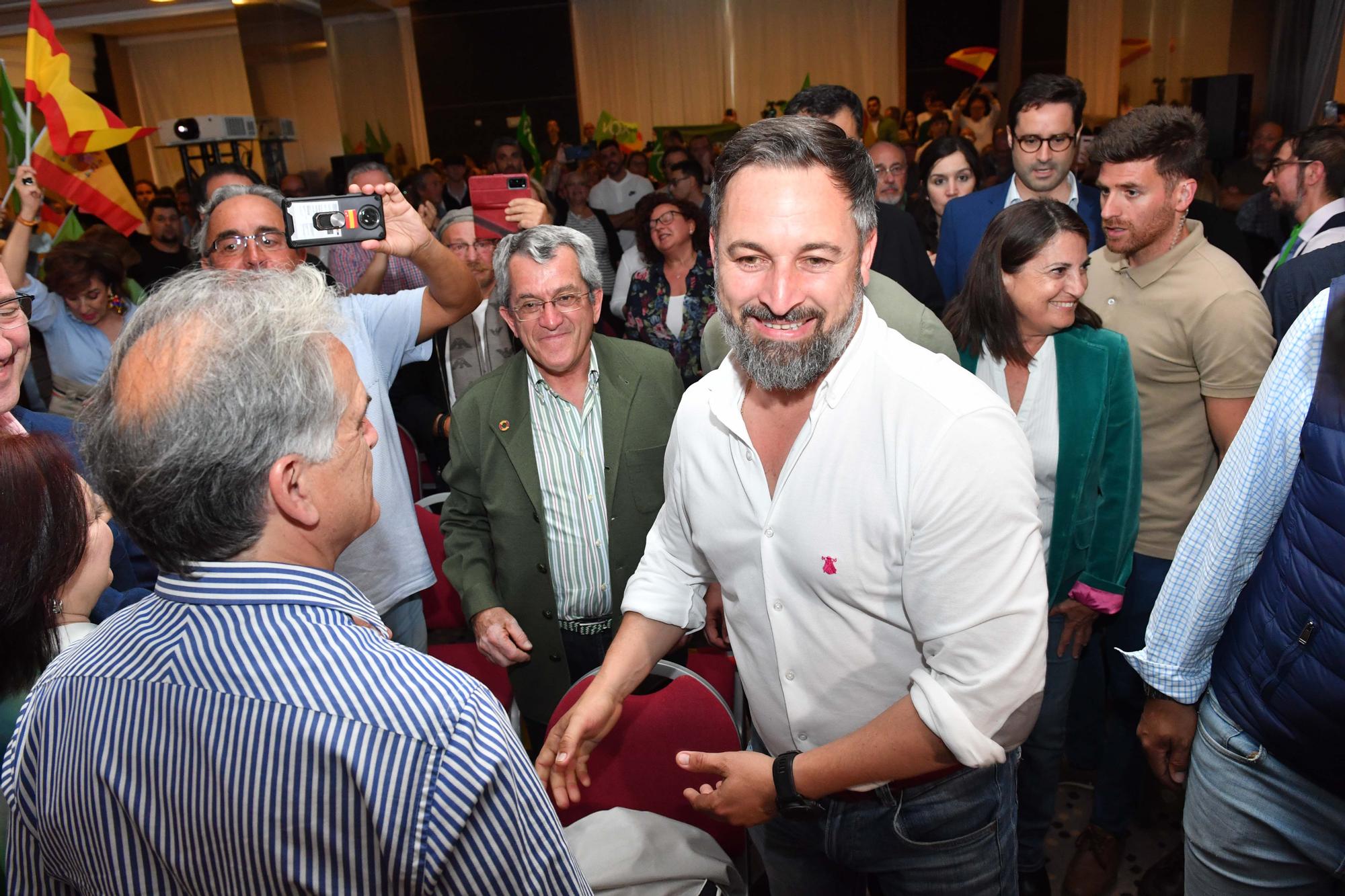 Mitin de Vox en A Coruña con Santiago Abascal