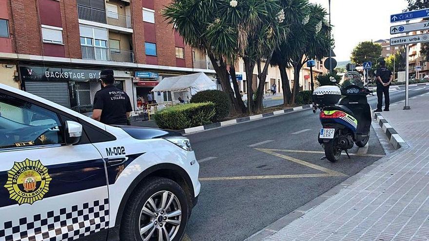 Imagen de una patrulla de la Policía Local.