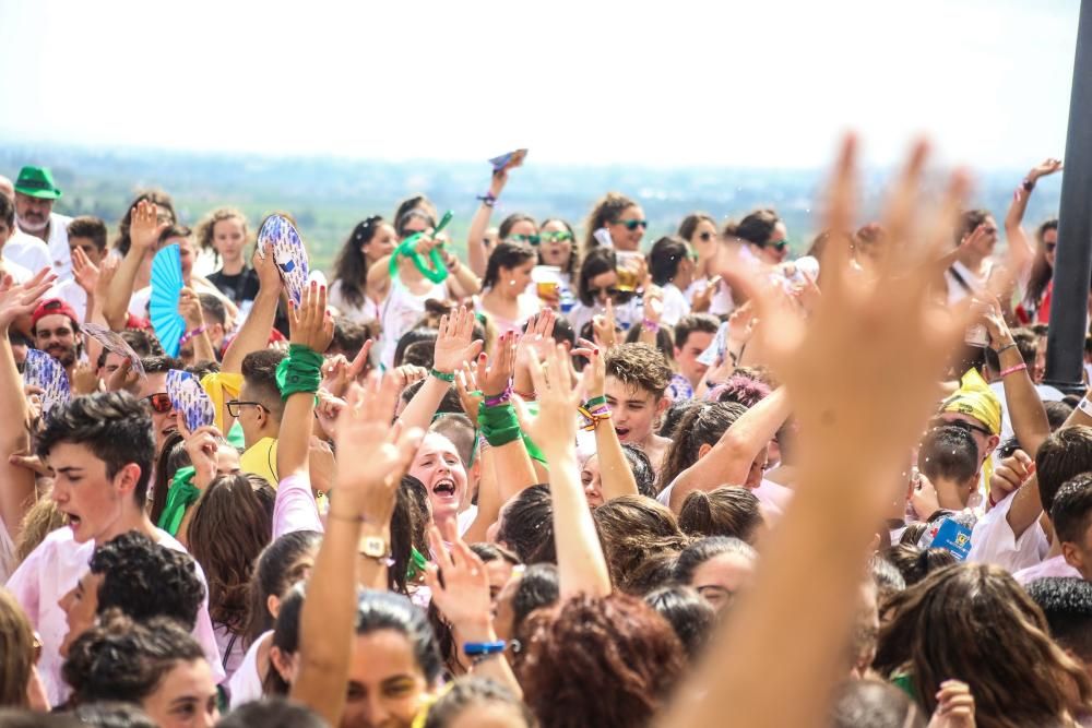 Chupinazo en las fiestas de Callosa de Segura