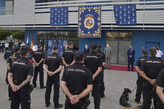 Inauguración de la comisaría de Distrito Centro de la Policía Nacional en Las Palmas