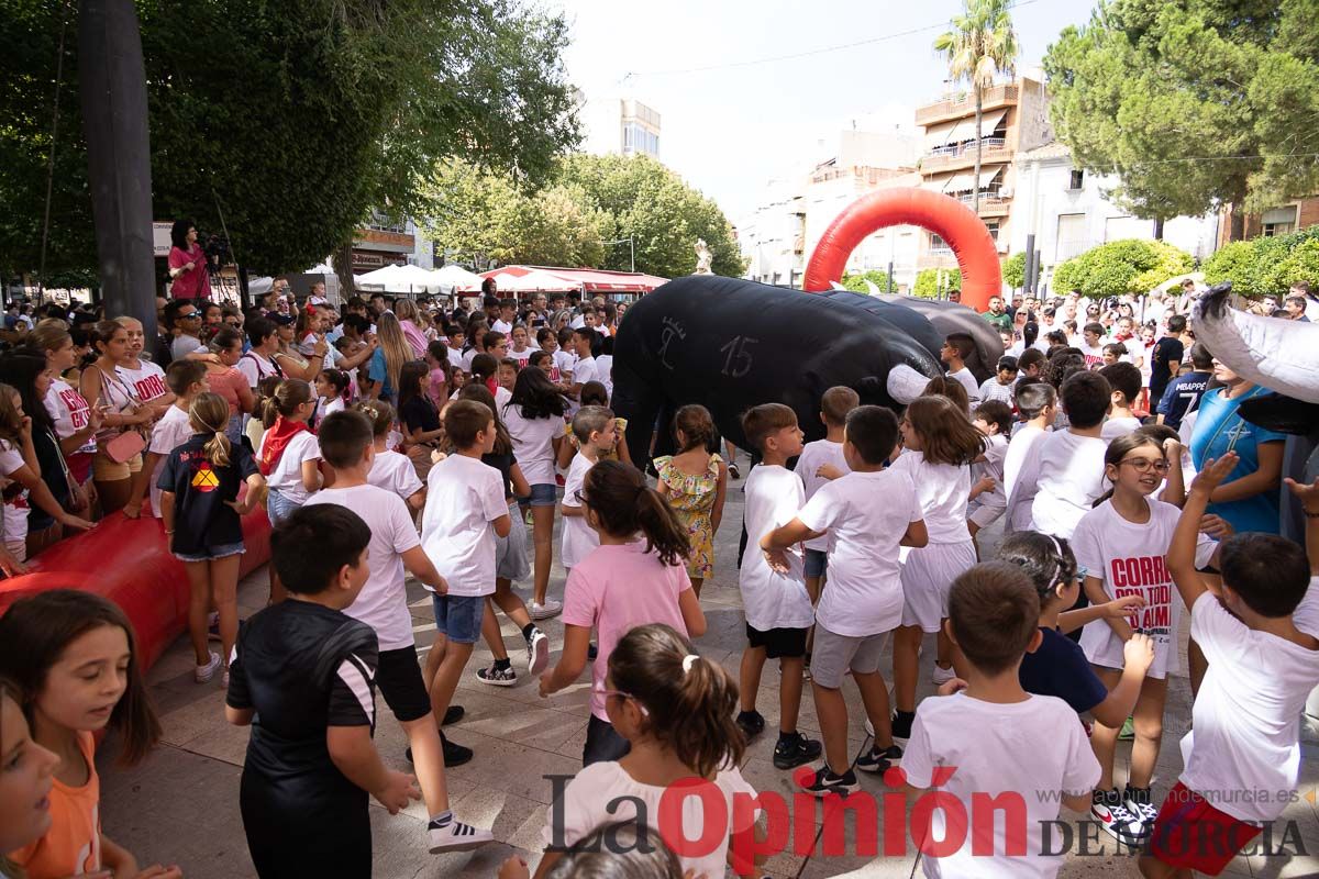 Chupinazo y encierro chico en Calasparra