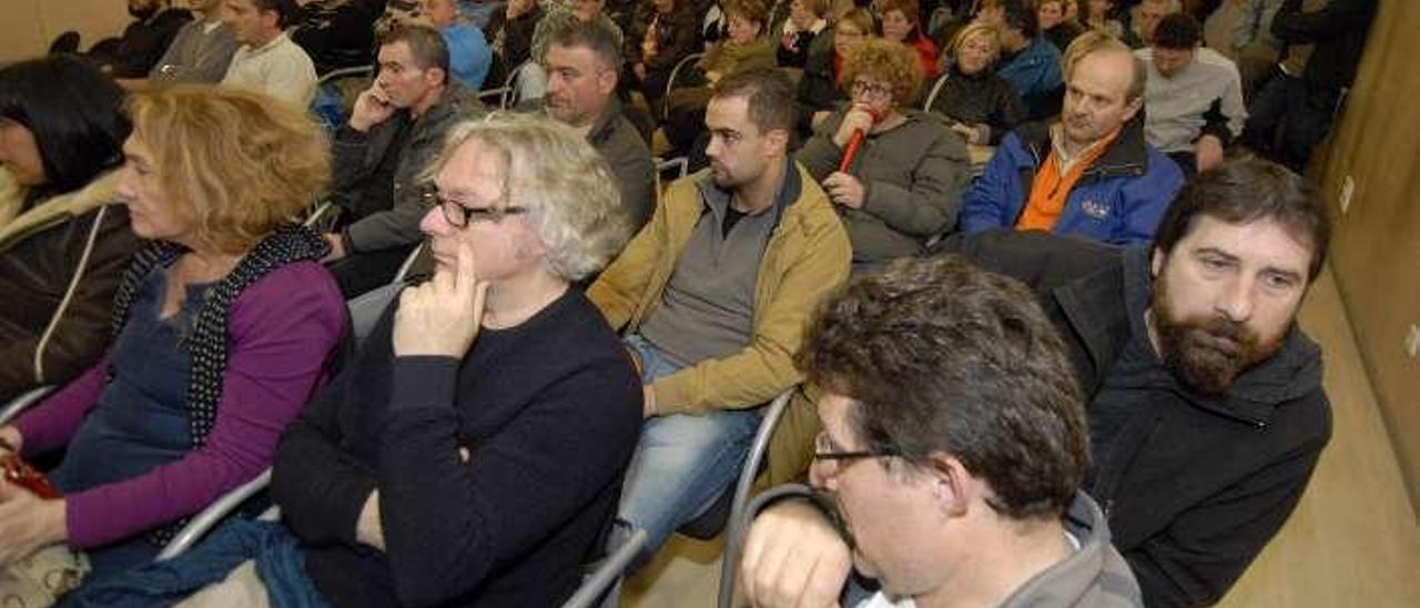 Una asamblea de trabajadores.