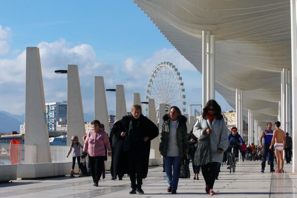 Fin de las fiestas navideñas en el Muelle Uno