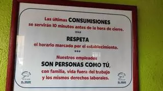 El cartel de un restaurante que cualquier cliente debería seguir a 'rajatabla'