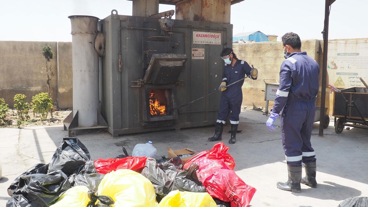 Nou sistema de gestió dels residus a Síria, un dels països en els quals lAMB treballa