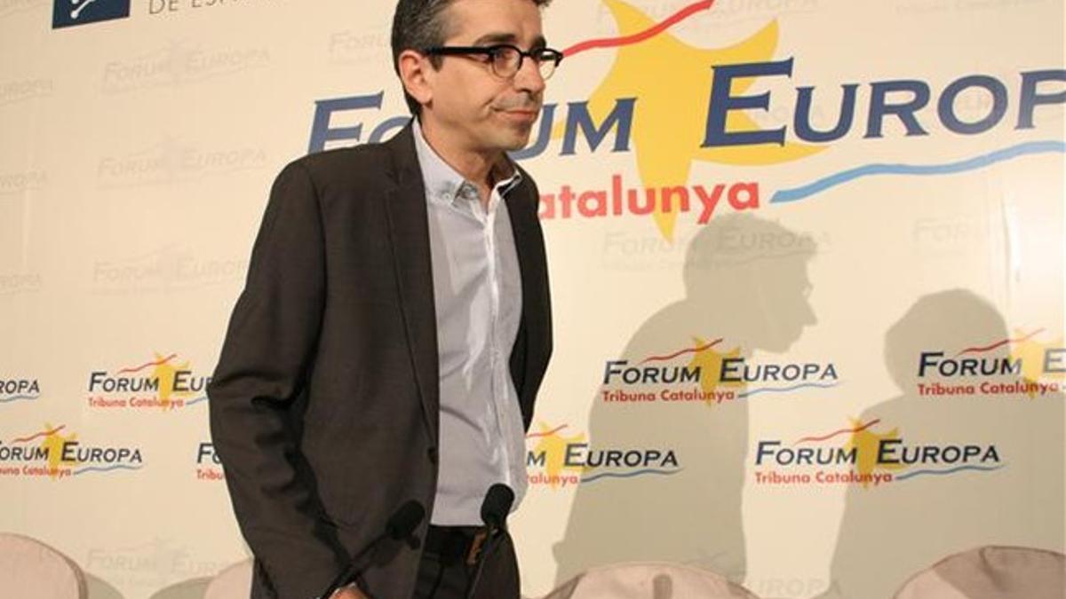 Jordi Martí, en el Fórum Europaa.