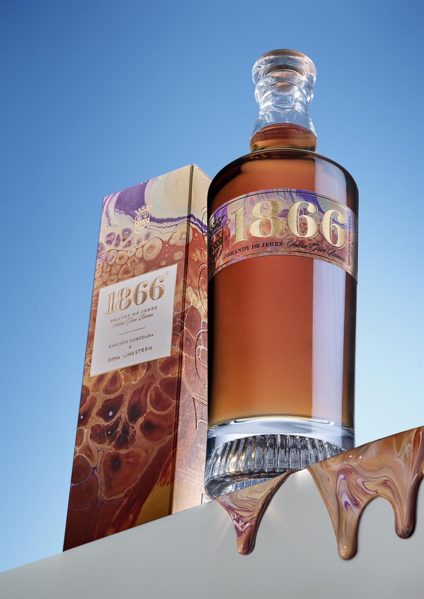 Tómate algo con mucho estilo con este nuevo Brandy 1866