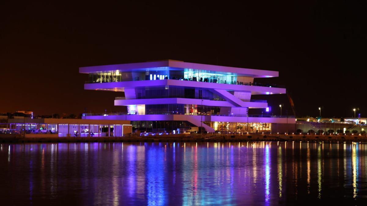 El edificio Veles e Vents en la Marina de València