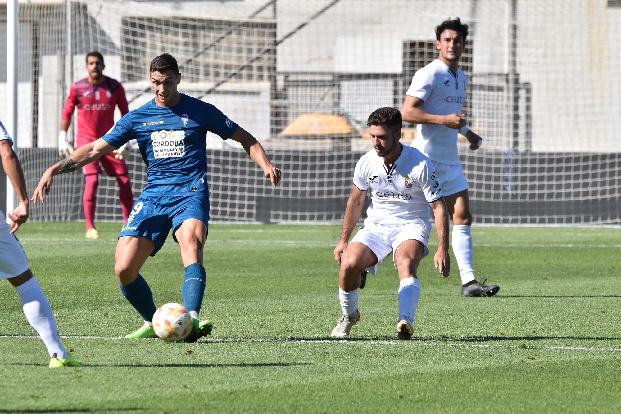 Las imágenes del AD Ceuta-Córdoba CF