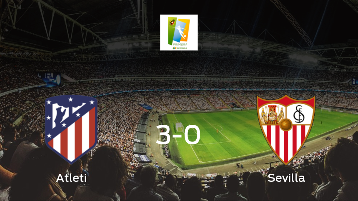 El Atlético de Madrid Femenino se queda con los tres puntos ante el Sevilla Femenino (3-0)