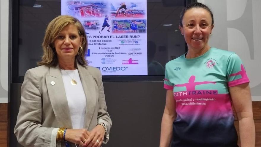 Las pistas de San Lázaro (Oviedo) acogen el fin de semana unas pruebas de Láser Run inclusivo