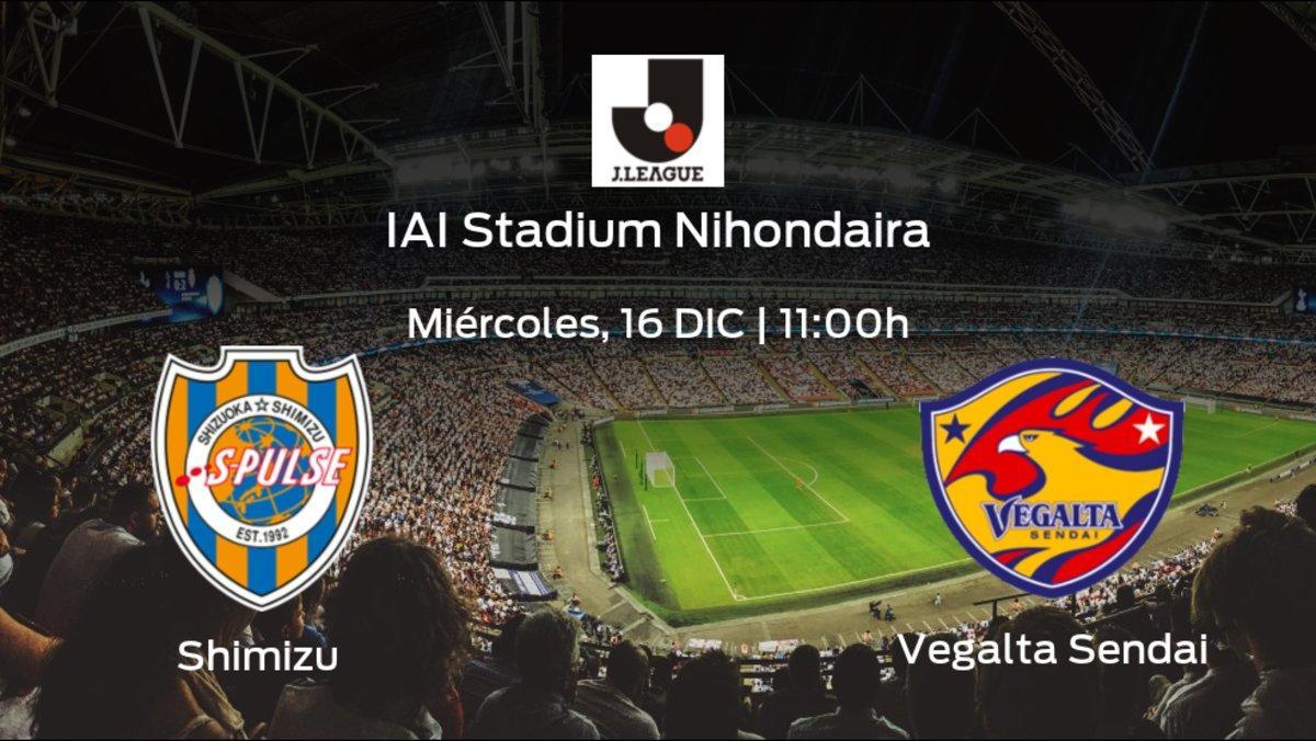 Previa del partido: el Shimizu S-Pulse recibe en su feudo al Vegalta Sendai
