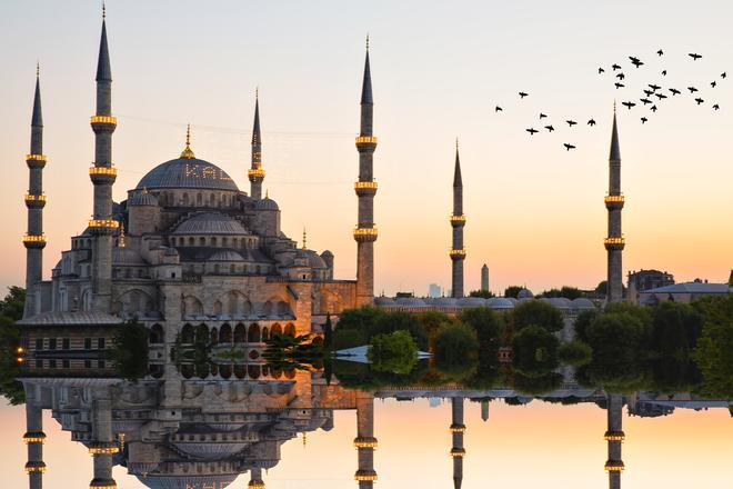 La Mezquita Azul, en Turquía: una joya Patrimonio de la Humanidad.