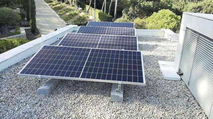 Una instal·lació fotovoltaica