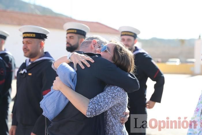 El Hespérides se despide de Cartagena