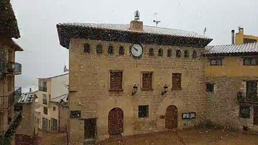 Nieve en Castellón