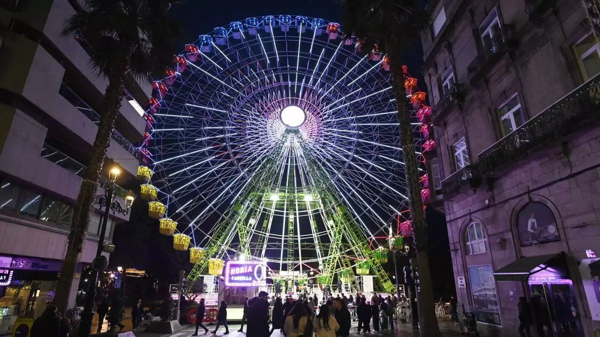 Un icono de la Navidad de Vigo ultima su mudanza a Vialia