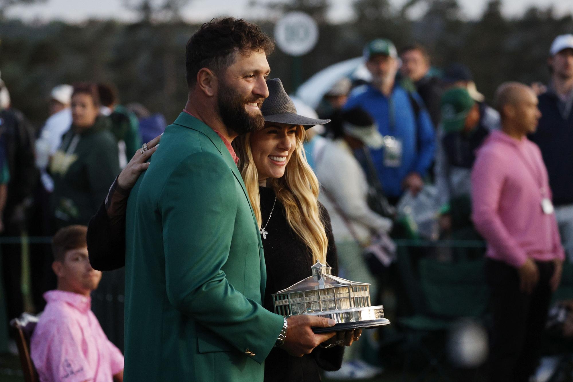 El español Jon Rahm gana su primer Masters, en imágenes