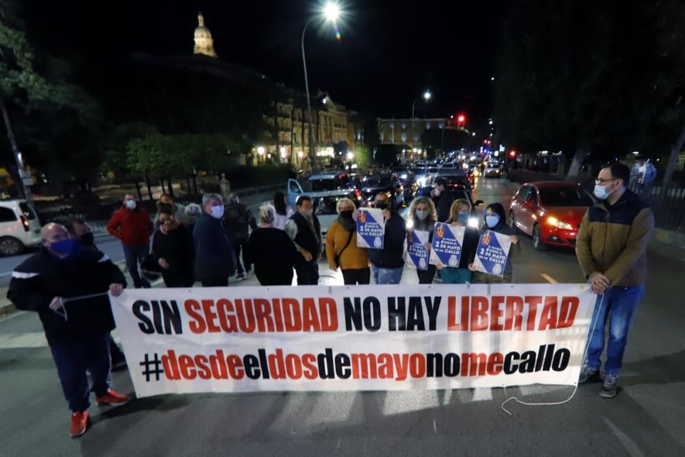 Protesta contra los robos en El Palmar