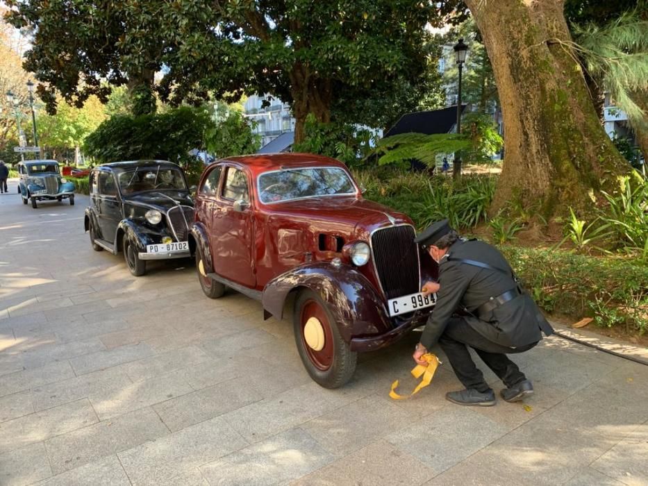 Momentos del rodaje de la serie de Amazon en Vigo. // FdV