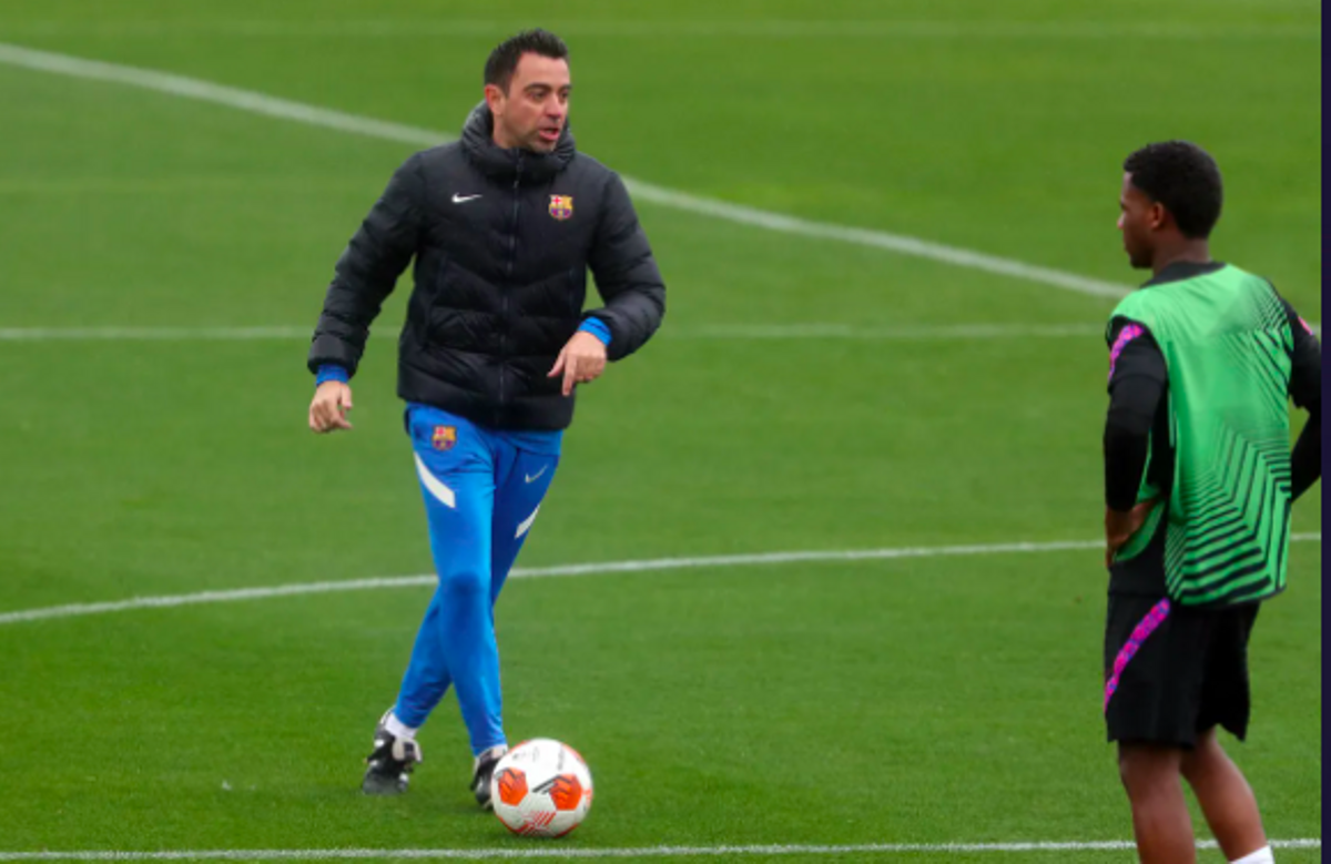 Xavi apel·la a la flama del Barça per arribar a les semifinals de l’Europa League