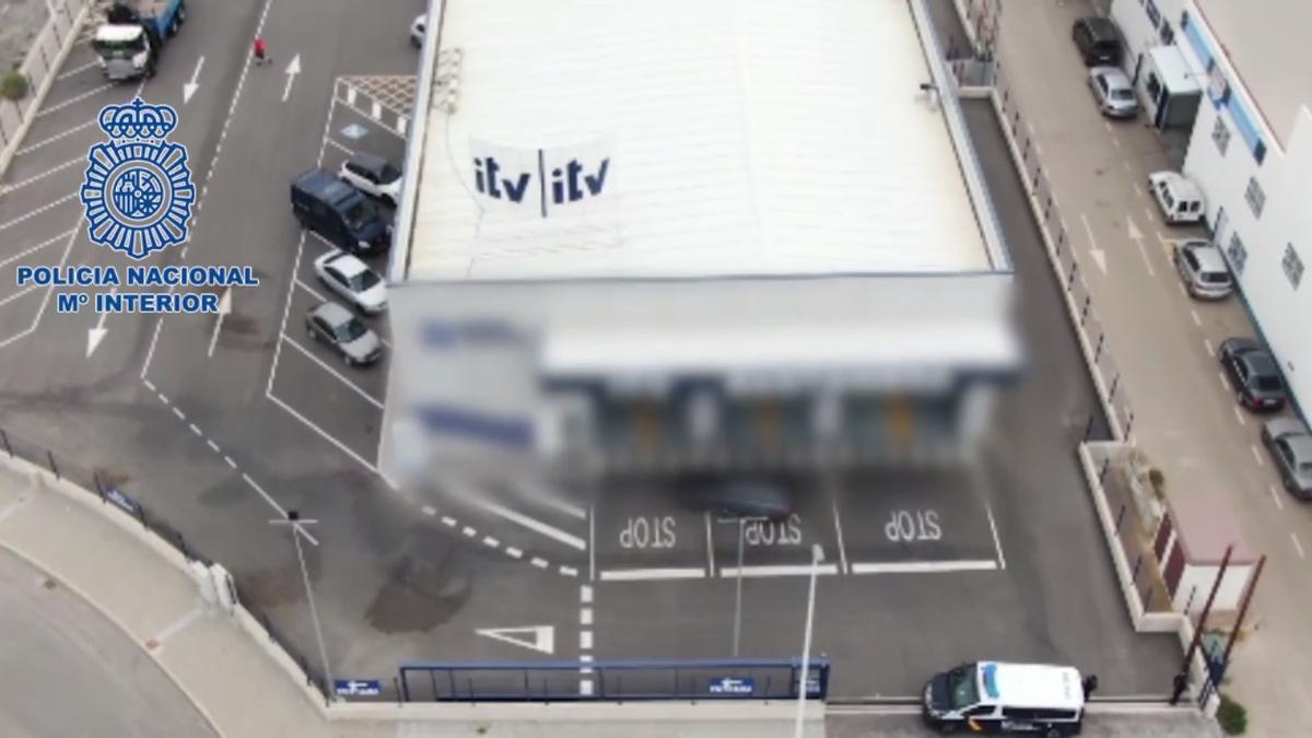 La ITV donde se firmaba que los vehículos estaban en perfecto estado.