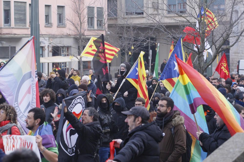 Manifestació antiborbònica a Girona