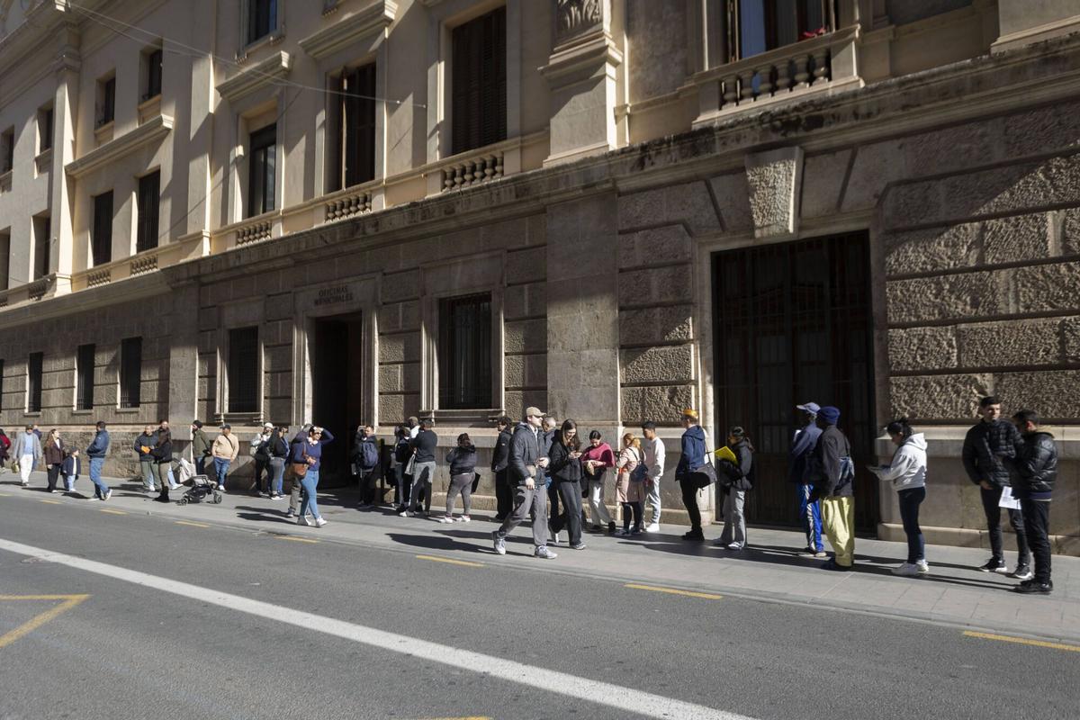 Cues del padró a València