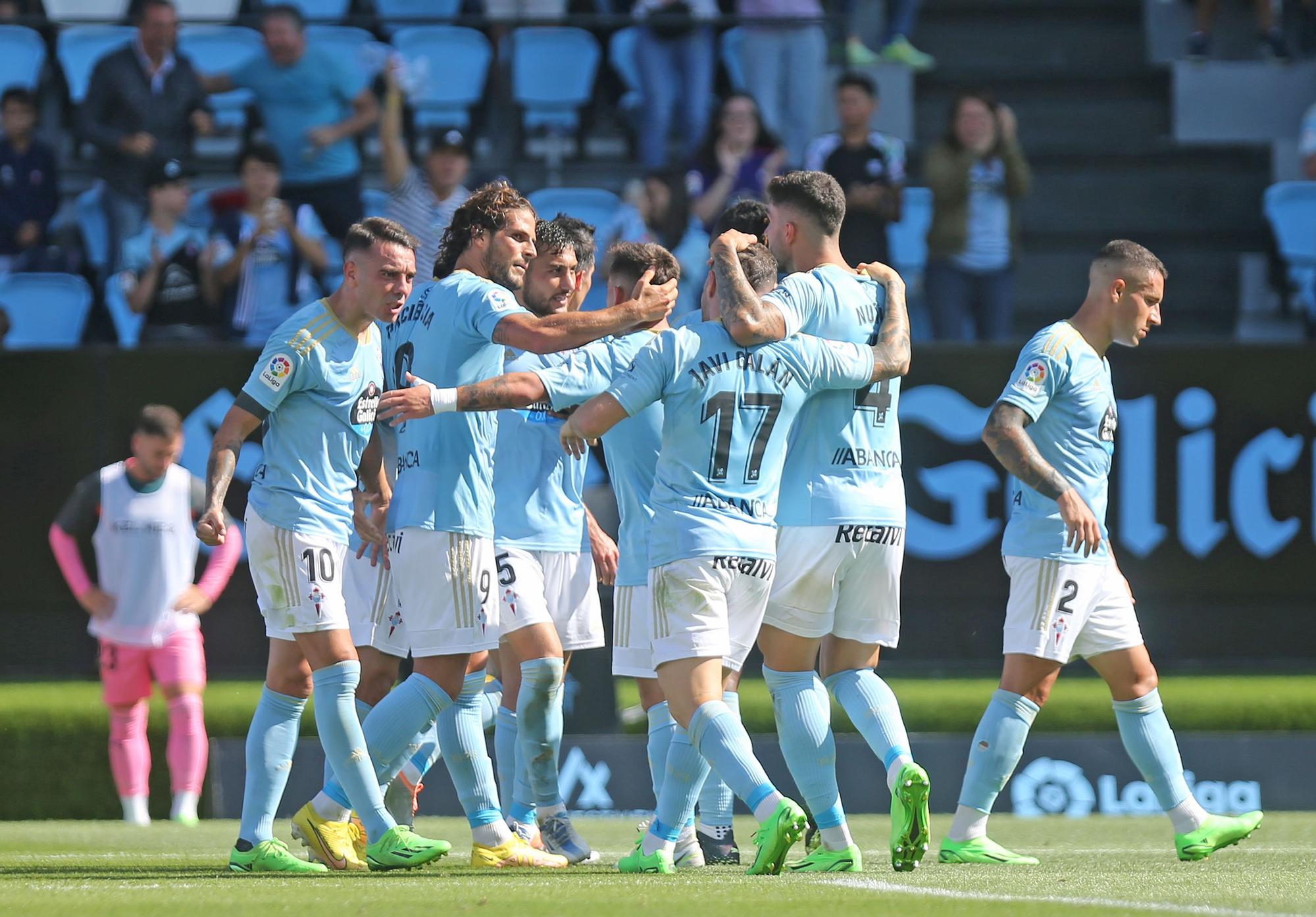 Las mejores imágenes del encuentro del Celta ante el Espanyol