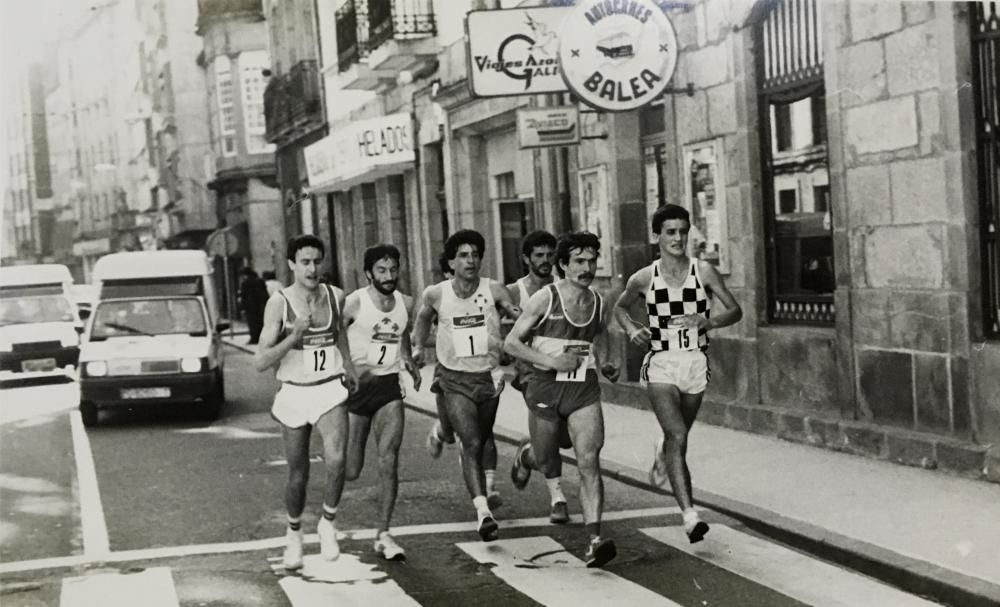 Así era el Gran Fondo de Pontevedra, precursora del actual medio maratón