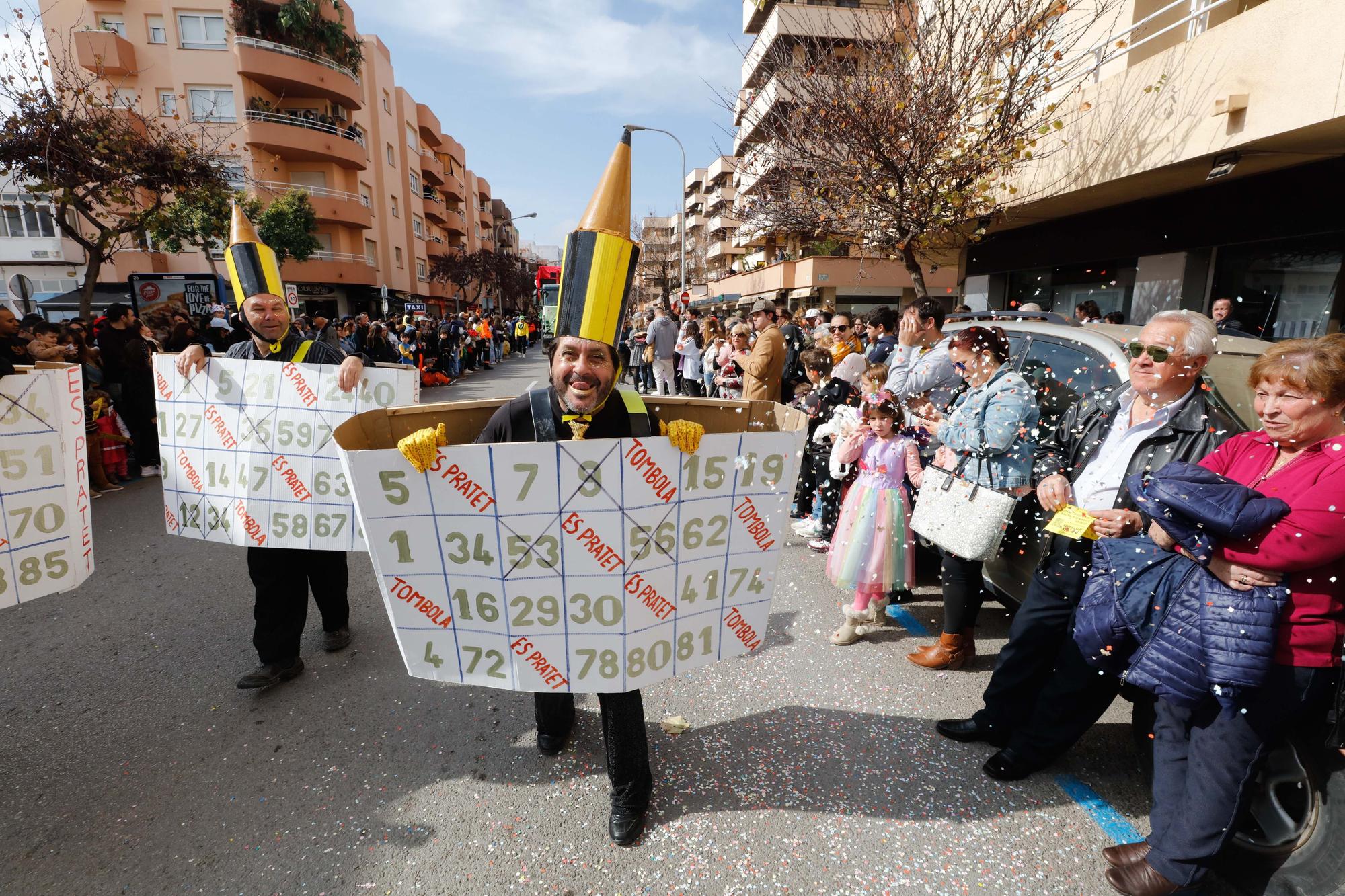 Todas las imágenes de la rúa del Carnaval de Ibiza 2023