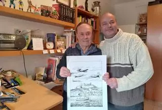 La vida de Joan Escandell en cómic: de la guerra civil en sa Penya a dibujar para Disney