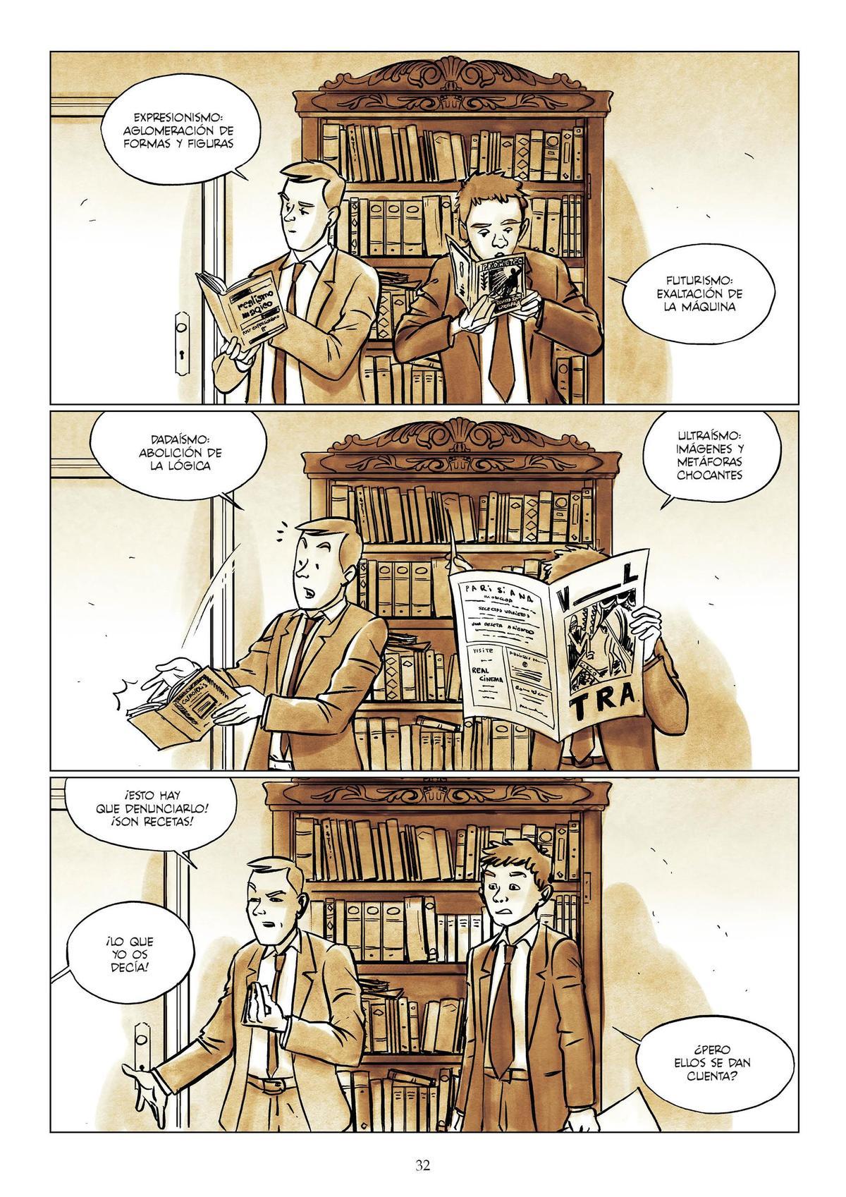 'Posturismo' es una novela gráfica en la que se reflexiona sobre el arte, la industria cultural y el hecho de ser artista.